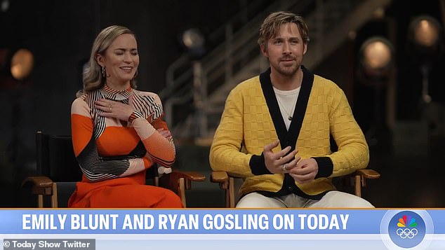 The Fall Guy stars Ryan Gosling and Emily Blunt reveal