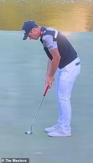 Viktor Hovland had a meltdown at Augusta