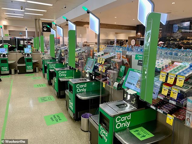 Across Australia, 98 percent of Woolies stores have a self-service area, with more to be rolled out in the future