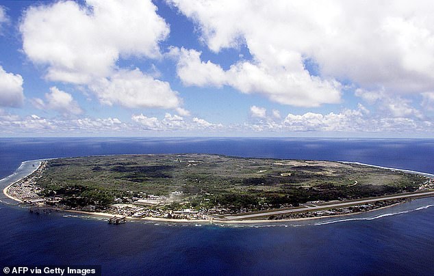 The small Pacific island has a population of just 13,000 and is suffering from a serious obesity crisis