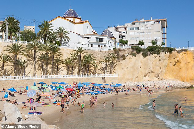 Three men have been convicted of the repeated gang rape of a British tourist in Benidorm (file image)