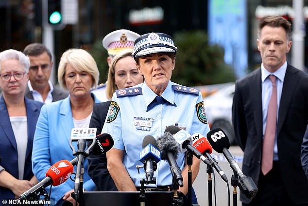 NSW Police Commissioner Karen Webb has revealed it could take weeks before all six victims of the horrific Bondi Junction attack are identified