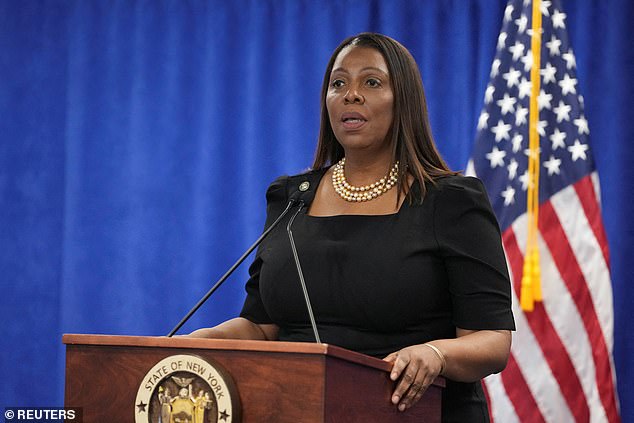 New York Attorney General Letitia James' office asked judge to reject Trump's $175 million bond in civil fraud case