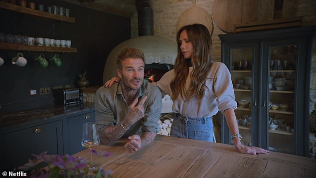 The couple allowed cameras into their homes for a snappy account of family life in the Beckham household