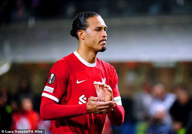 Virgil van Dijk insisted Liverpool needed to get over their Europa League heartbreak quickly