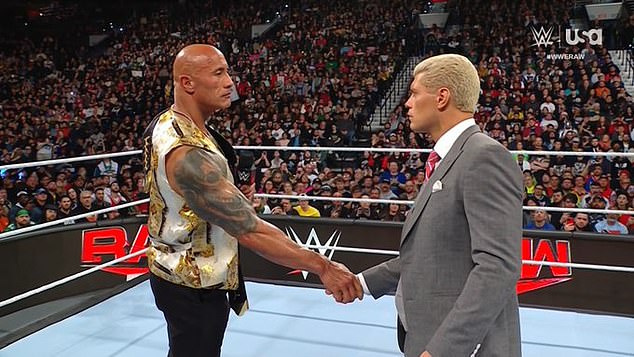 After weeks of setbacks, The Rock told Cody Rhodes he would return to WWE for him