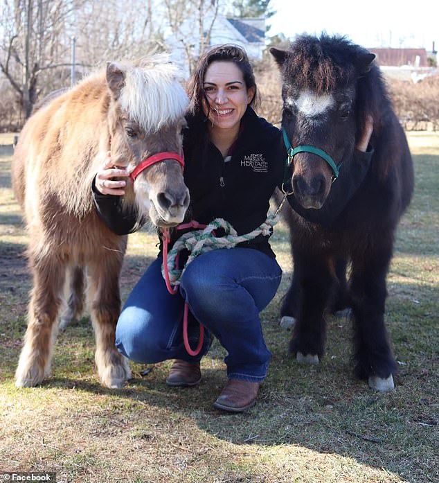 Janelle Gibson (pictured), 25, of Massachusetts was kidnapped on her first day in Wyoming while heading to her first day as a rancher at HF ​​Bar Ranch