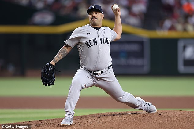 Starting pitcher Nestor Cortes gave up three runs, eight hits and two walks in five innings