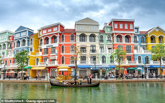 Grand World offers a Venice lookalike in a theme park in Vietnam (pictured).  The buildings are picturesque, colorful and provide the perfect 'Instagrammable' moment