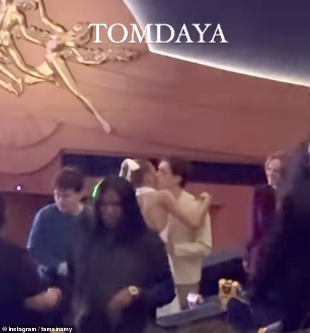 Zendaya and her boyfriend Tom Holland put an end to speculation as they enjoyed some rare PDA at the premiere of her steamy sports movie Challengers