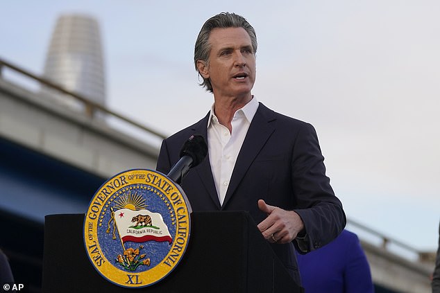 Democratic Gov. Gavin Newsom Says People Are Returning for the 'California Dream'