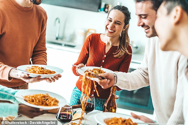 Italian hosts can be quite persistent when offering food to their guests, says Laura