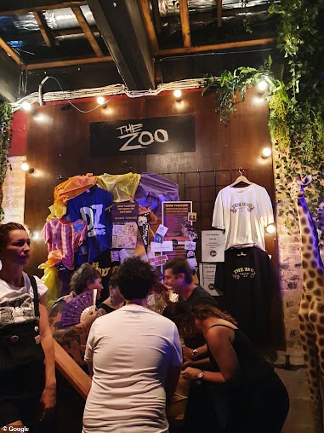 The 500-capacity venue is a huge loss to Australia's live music scene, which has seen multiple venue and festival closures in recent times (photo of customers at a merchandise stand before a performance at The Zoo)