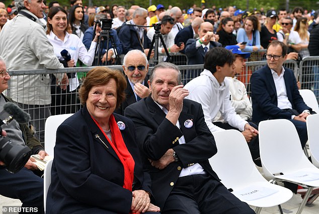 Ratzenberger's mother, Margit Ratzenberger, and father Rudolf Ratzenberger were among those present at the ceremony