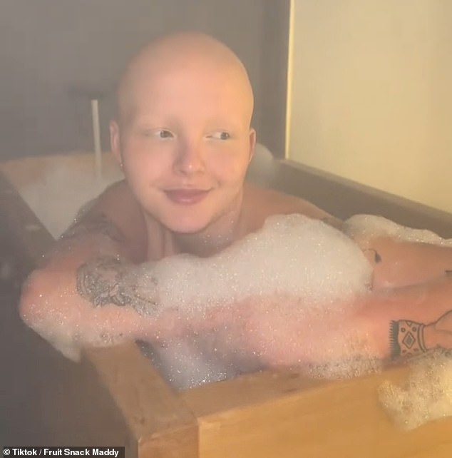 Madison has also given viewers a glimpse into her life after being diagnosed, recently sharing her excitement at being able to bathe after a year.