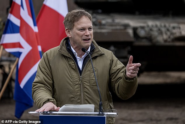 An RAF plane carrying Defense Secretary Grant Shapps had its signal jammed as it flew close to Kaliningrad in March