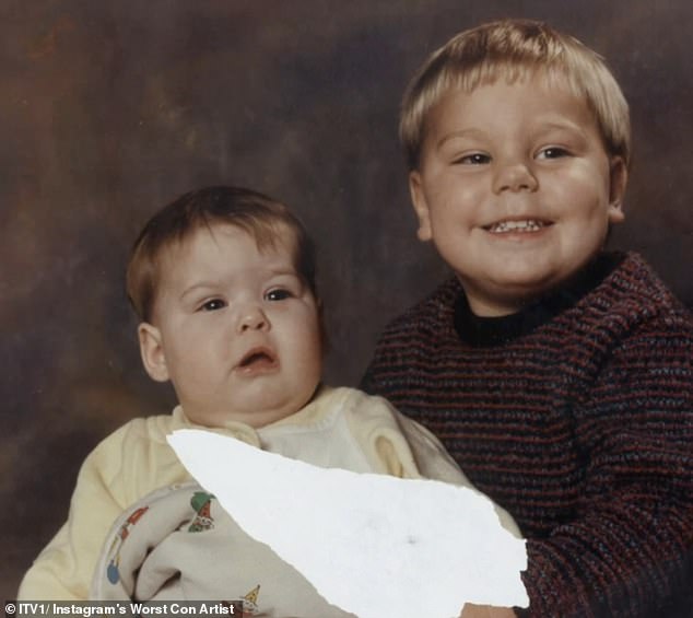 Nick compared his relationship with Belle during their childhood (pictured) to 'glue', adding that the pair had a 'strong bond'