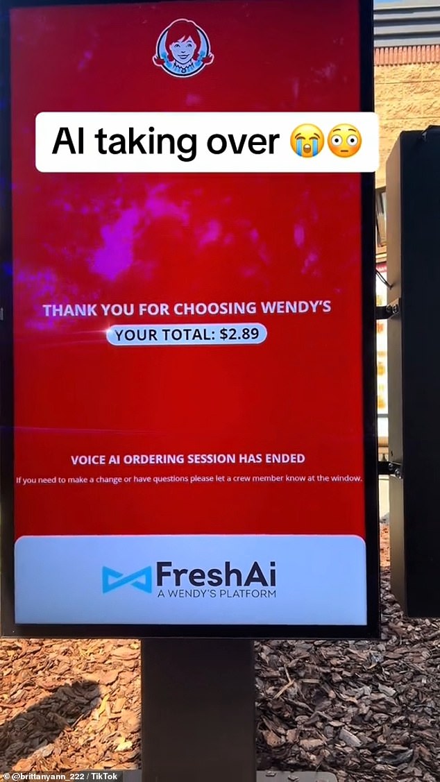 Wendy's started experimenting with AI chatbots in their drive-thrus last year and they are working to further develop the system with Google Cloud