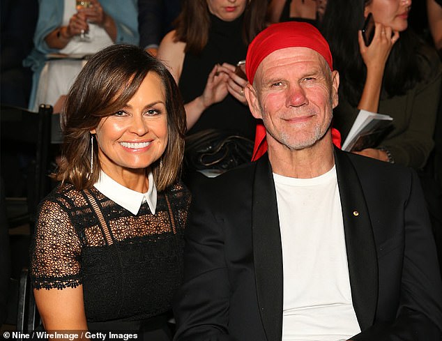 FitsSimons (pictured with wife Lisa Wilkinson) has been a long-time critic of the NRL's efforts to prevent concussion and the fatal brain disease CTE