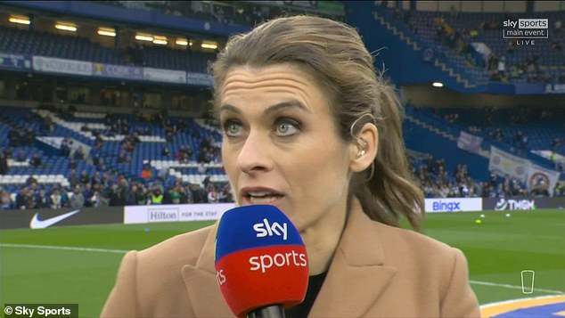 Karen Carney claimed she had never seen the Tottenham boss so frustrated