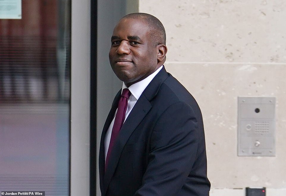 This comes after The Telegraph reported that Mr Lammy is at the forefront of the Labor leader's attempts to win over the 'Trump world'.  He has been to the US six times since being appointed shadow foreign secretary in 2021.