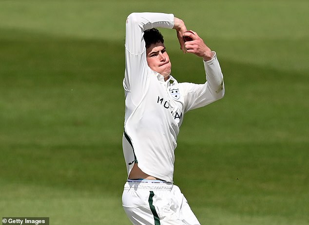 The spinner made 47 appearances for county Worcestershire after turning professional in 2021