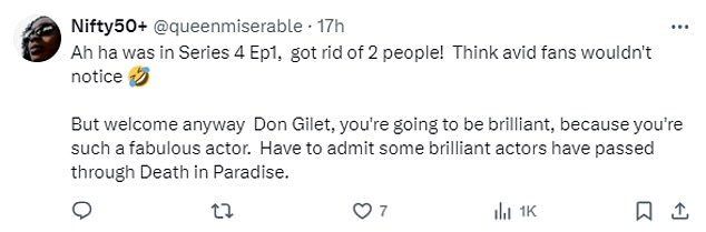 1714733791 772 Death In Paradise fans are left baffled after Don Gilet