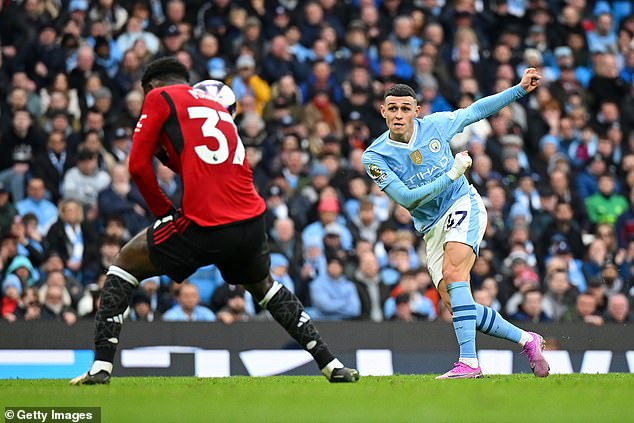 Foden has played an important role for City this season, scoring 24 goals in all competitions so far