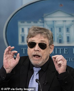 Mark Hamill in shades