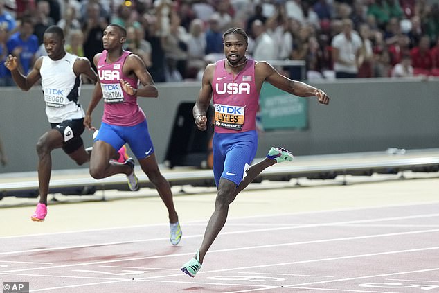 Lyles has withdrawn from the World Relays because teams want to qualify for the Olympic Games