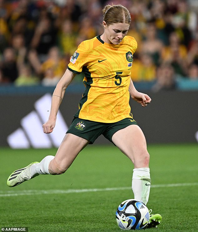 Cortnee Vine became a national hero after her heroic penalty kicks in the World Cup quarter-final against France last August