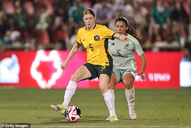 She also caught the attention of the Matildas during their friendly victory over Mexico on April 9