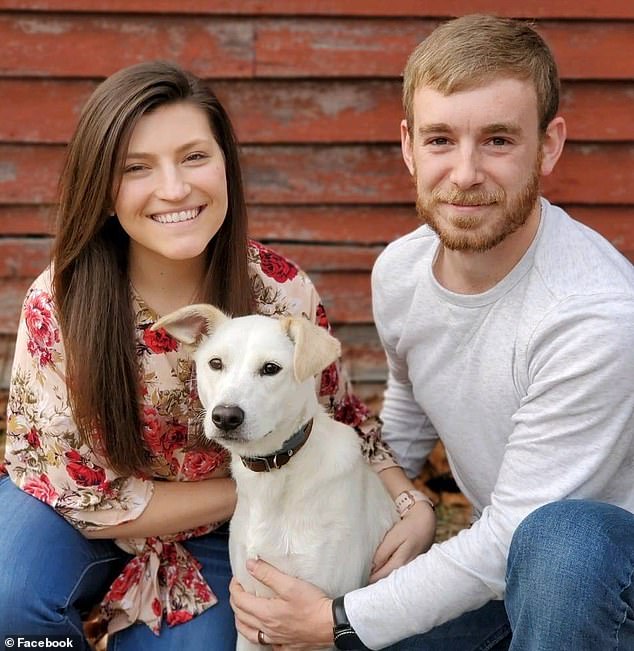 Bryan Hagerich is one of several Americans being held in Turks and Caicos after accidentally bringing ammunition to the islands.  Tyler Wenrich, 31, (pictured with wife Jeriann) also faces a lengthy prison sentence after bullets were found in his luggage as he boarded a cruise
