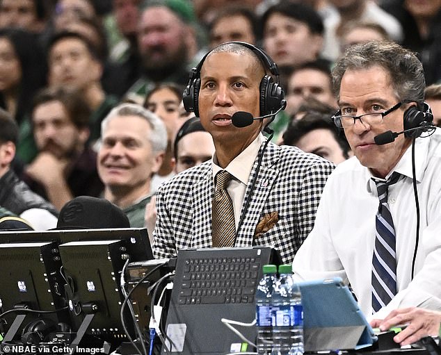 TNT's Reggie Miller made his feelings clear about how bad the technical call was