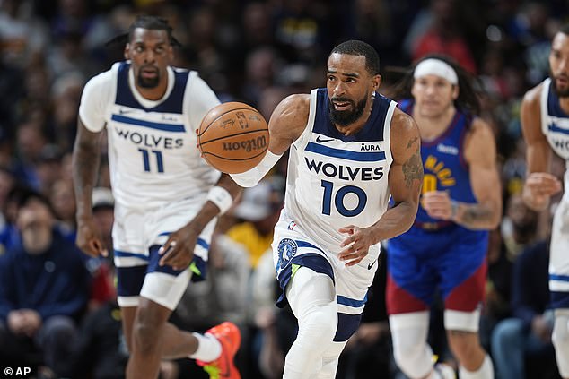 Veteran guard Mike Conley Jr.  had 14 points and ten assists in Minnesota's win