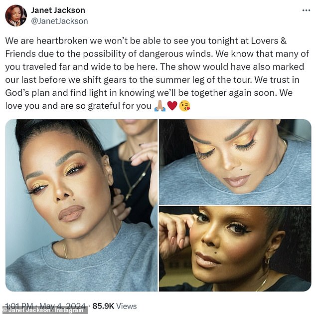Jackson, 57, took to X (formerly Twitter) to express how 