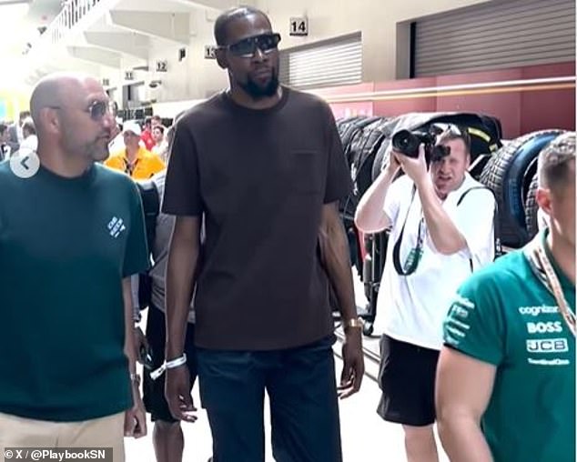 Kevin Durant was also in Miami just days after the Phoenix Suns exited the NBA playoffs