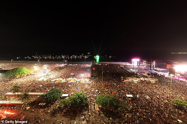 The number of people who turned out for the event – ​​the last of her Celebration world tour – was equal to four or five times the population of some small countries, including Iceland and Barbados