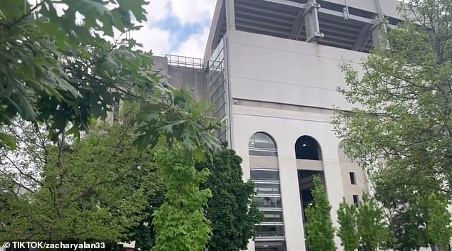 OSU Stadium is several stories tall