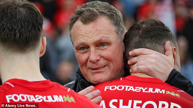 Ex-Ipswich player and manager Jim Magilton led Cliftonville to the Irish Cup on Saturday