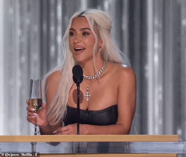 The reality star appeared taken aback by the chilly reception to the event, which aired on Netflix