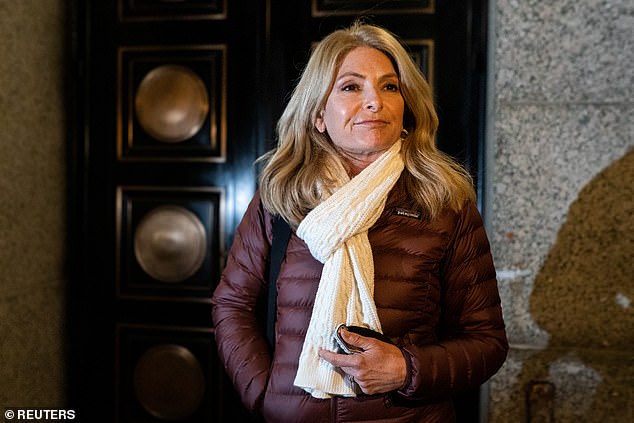 Los Angeles lawyer Lisa Bloom (left) said the conviction of Epstein's madam on sex trafficking charges brought Prince Andrew (right) one step closer to facing a jury over claims he had sex with a 17-year-old girl who was kidnapped by Maxwell traded