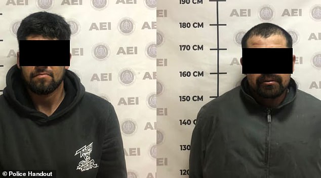 Brothers Jesús Gerardo Garcia Cota and Cristian Alejandro García were two of the three arrested.  It is unclear which brother is which in their mugshots