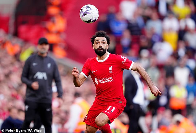 Liverpool are not encouraging Salah to be made available for the right price