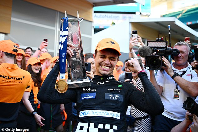 Norris became the 21st British driver in Formula 1 history to finish first in a race