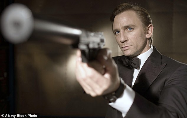 The appearance comes after rumours that Aaron has been offered the role of the new James Bond, succeeding Daniel Craig (Daniel Craig as Bond in 2006)