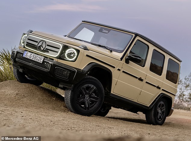 'Chelsea tractor': Mercedes hopes its huge new electric G-Class 4x4 will resonate with affluent customers