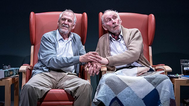 Ian Gelder and Christopher Godwin star in Something in the Air at the Jermyn Street Theater in 2022