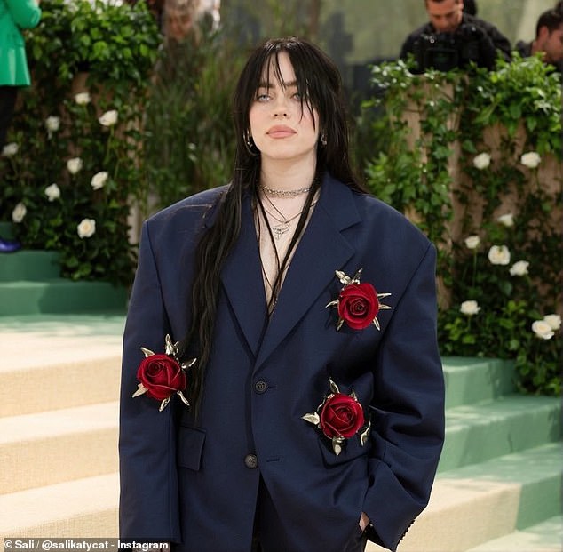 Brazilian Katy Perry fan Sali is also into creating AI images of other celebrities.  “One edit that caused quite a stir was Billie Eilish's at the recent Met Gala,” he told DailyMail.com