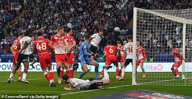 Eoin Toal nodded in from a corner just before half-time and created a three-goal buffer